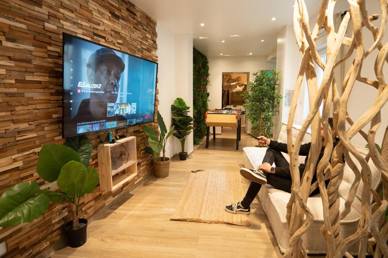 Capsule Thailande I Sauna I Balneo I Console I Jeux En Bois I Cinema I Cour Interieure Trith-Saint-Leger Экстерьер фото